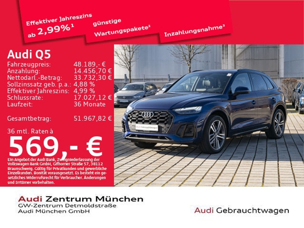 Audi Q5 Quattro S-Tronic 40 TDI