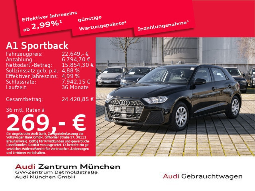 Audi A1 Sportback 30 TFSI