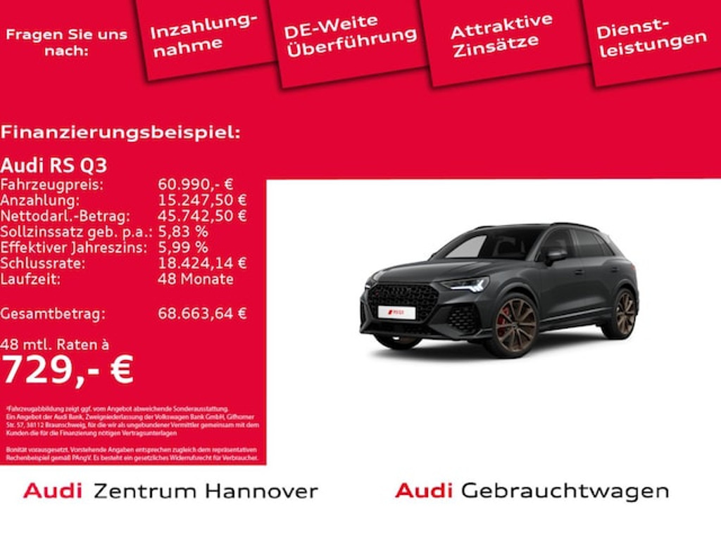 Audi RS Q3 Quattro S-Tronic