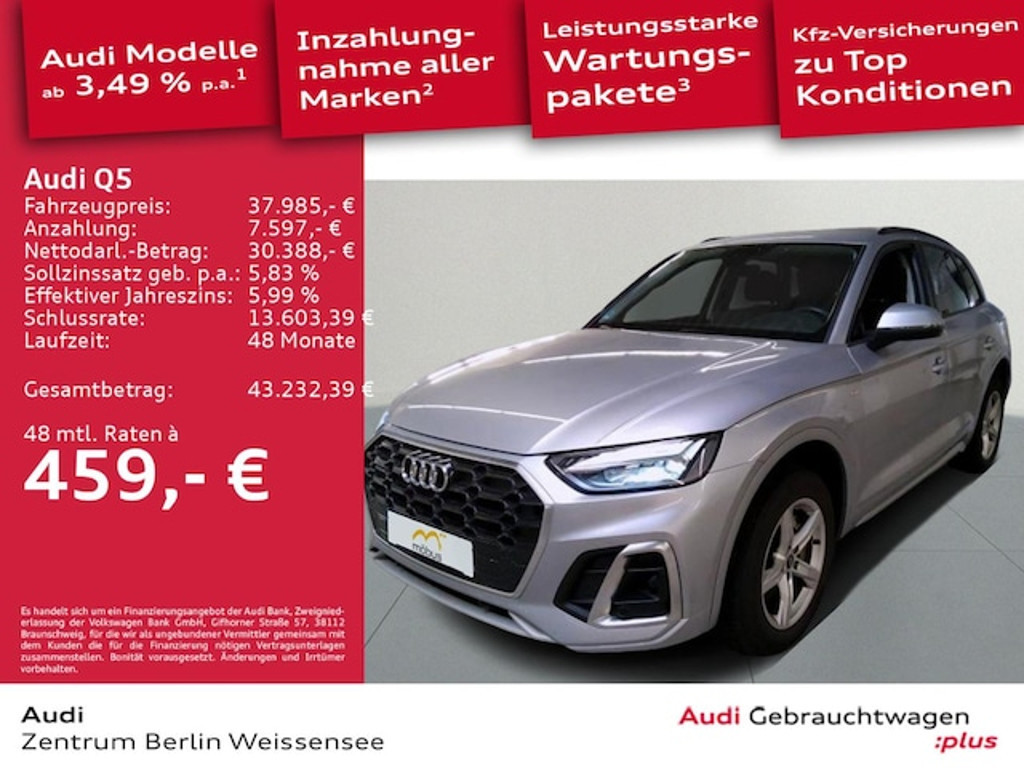 Audi Q5 Quattro S-Tronic 40 TDI