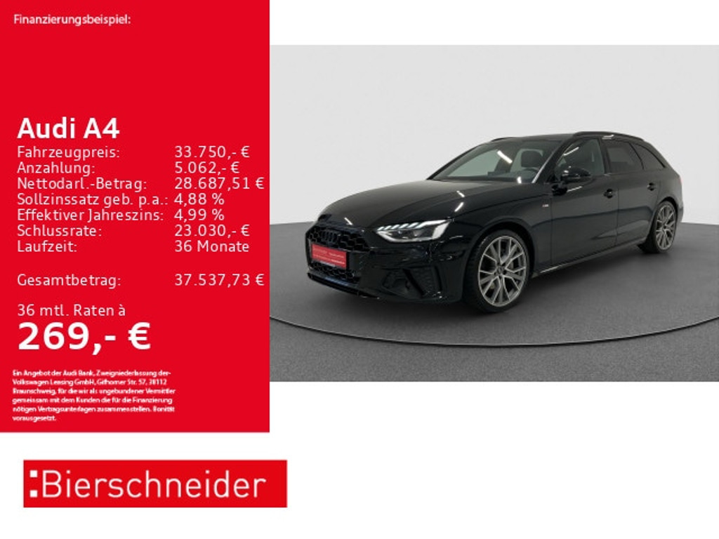 Audi A4 Avant S-Line S-Tronic 40 TFSI