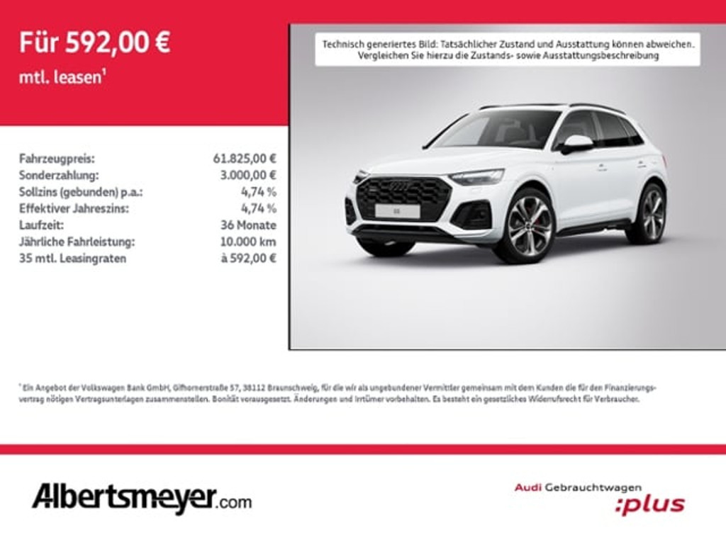 Audi Q5 Quattro Business S-Line S-Tronic Hybride 55 TFSI
