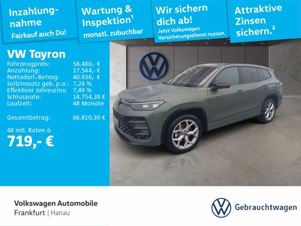 Volkswagen Tayron 4Motion DSG R-Line IQ.Drive