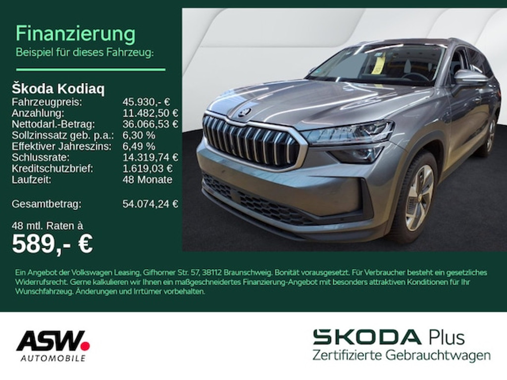 Skoda Kodiaq 4x4 2.0 TDI Selection
