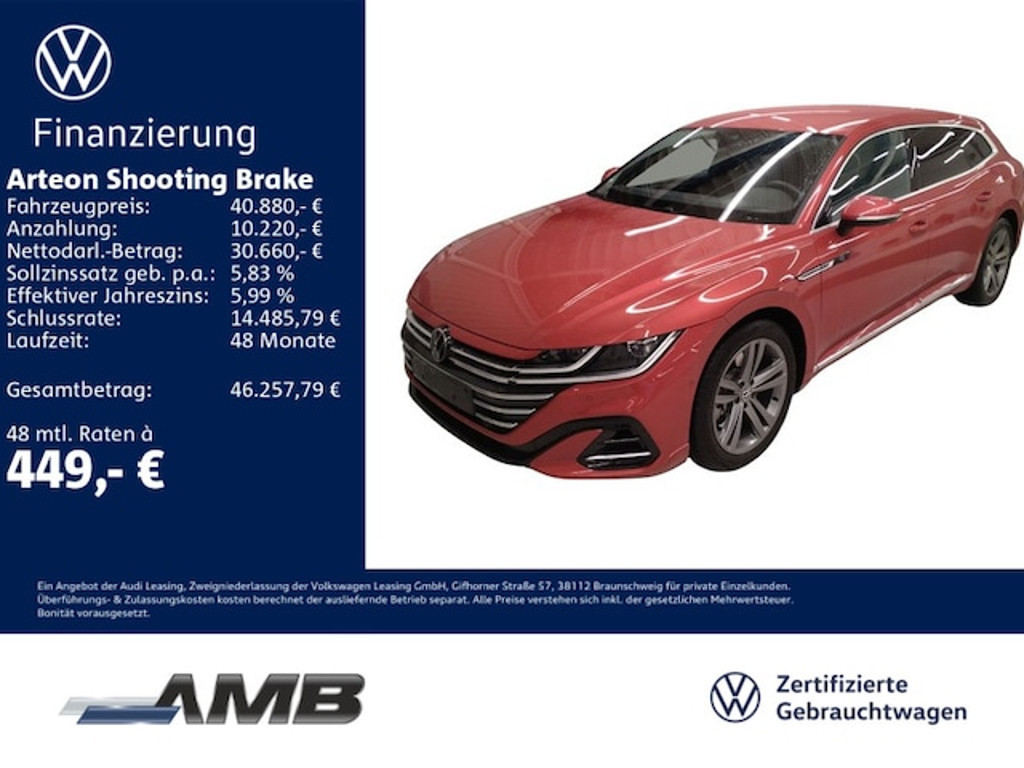 Volkswagen Arteon Shooting Brake R-Line IQ.Drive 2.0 TSI