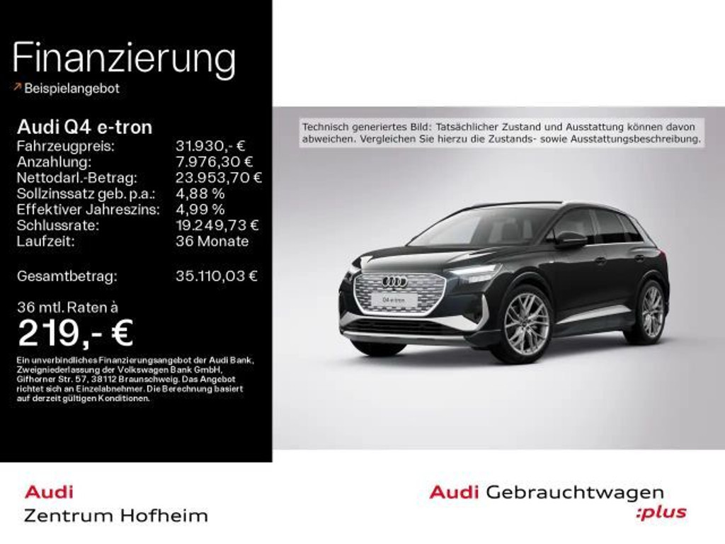 Audi Q4 e-tron S-Line 35