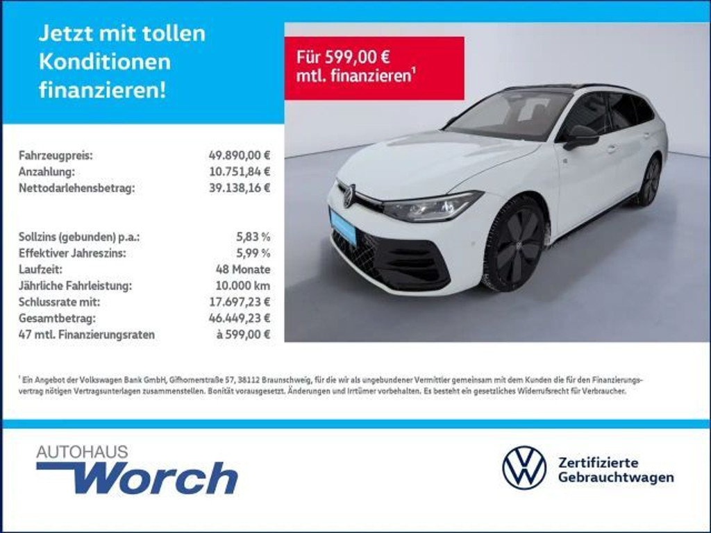 Volkswagen Passat Variant R-Line 2.0 TDI