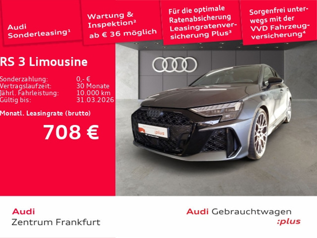 Audi RS3 Sedan Quattro S-Tronic