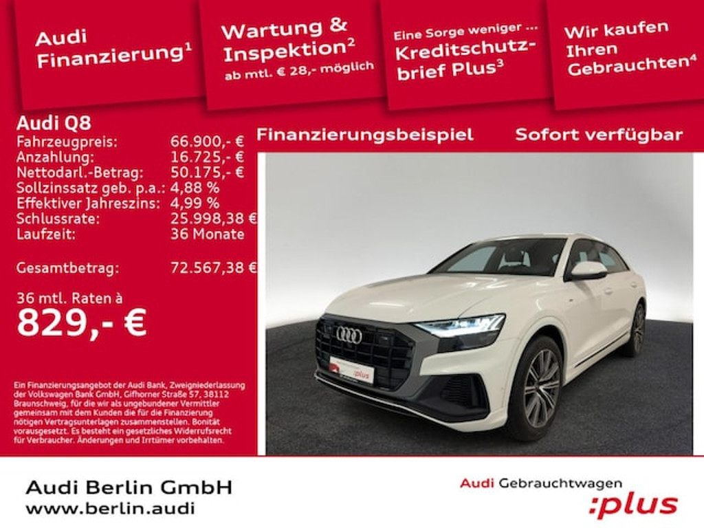 Audi Q8 Quattro 55 TFSI