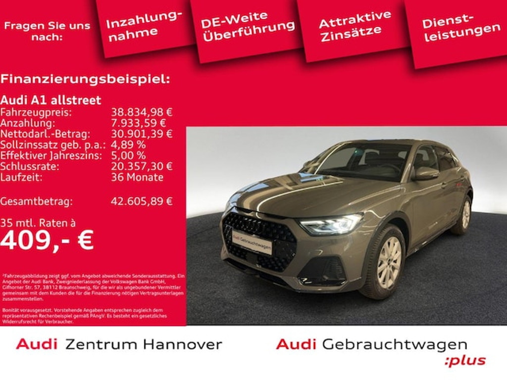 Audi A1 S-Tronic 35 TFSI Allstreet