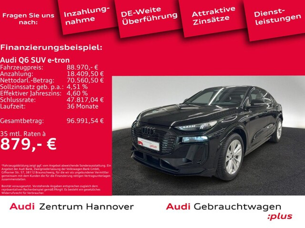 Audi Q6 e-tron Sportback Quattro
