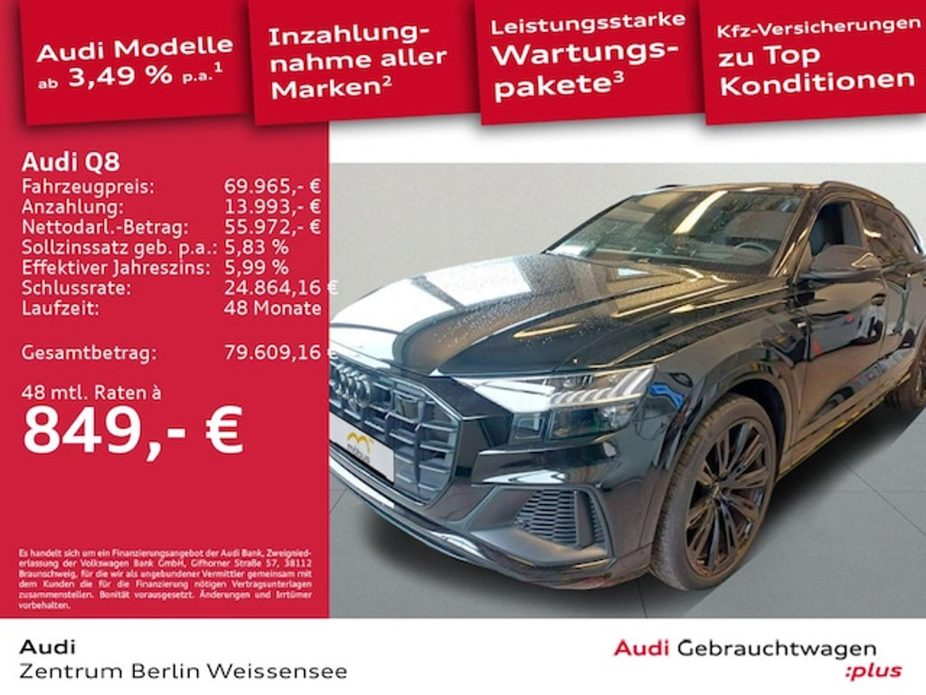 Audi Q8 Quattro 55 TFSI