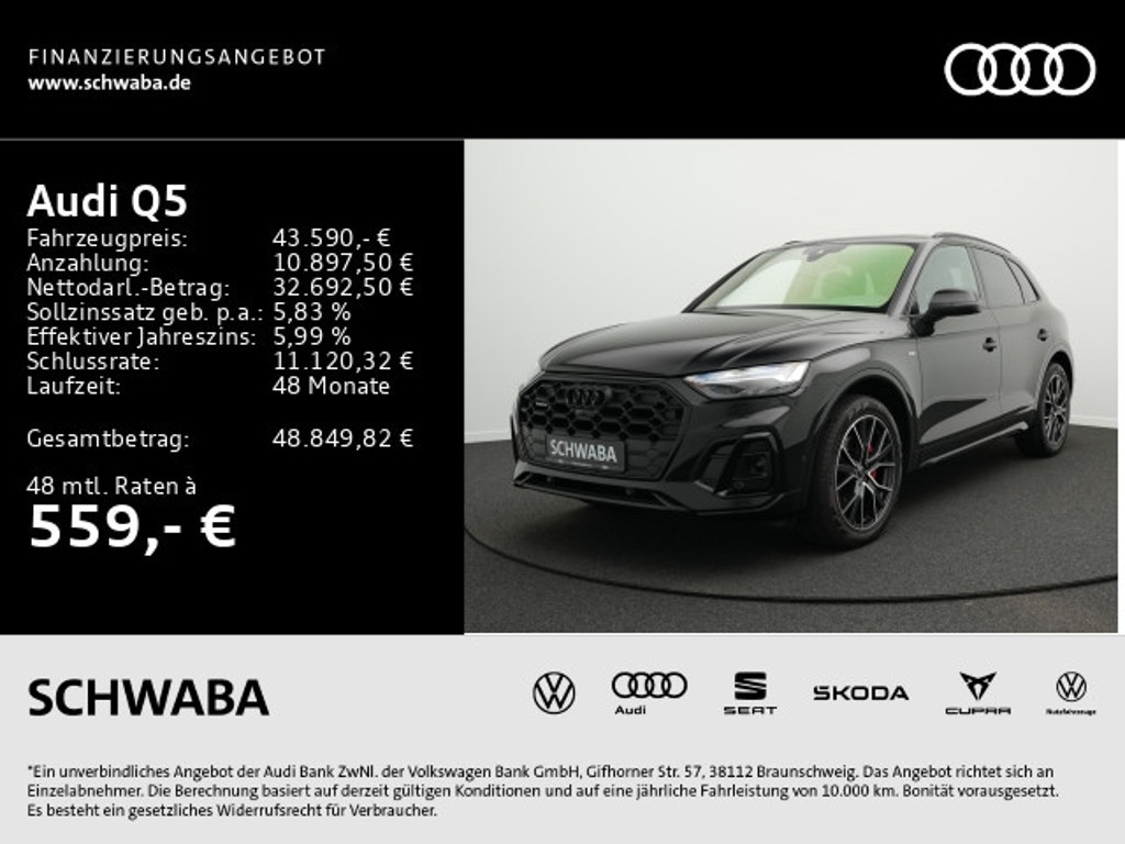 Audi Q5 Quattro S-Tronic 40 TDI