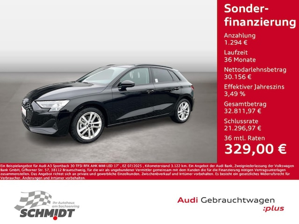 Audi A3 Sportback 30 TFSI