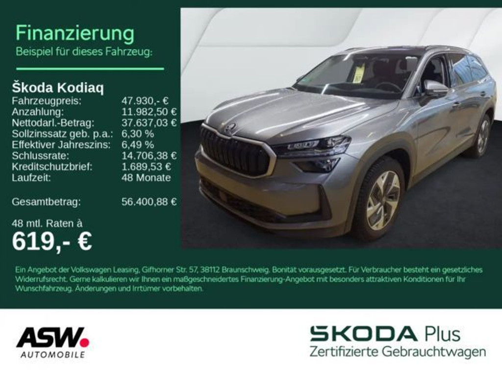 Skoda Kodiaq 4x4 2.0 TSI Selection