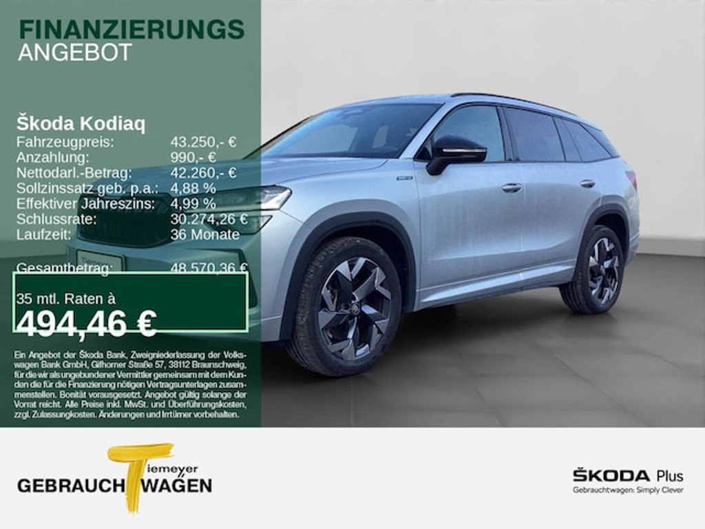 Skoda Kodiaq Sportline 2.0 TDI