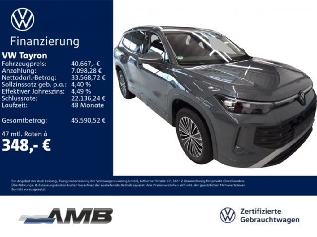 Volkswagen Tayron Life 1.5 eTSI