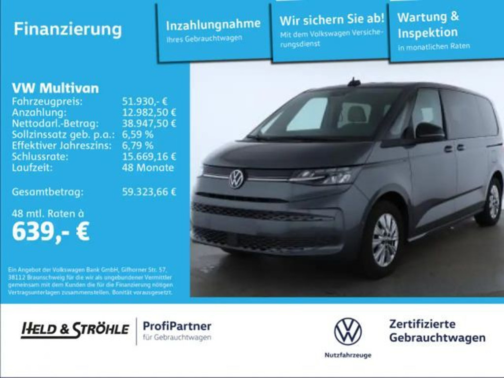 Volkswagen Multivan Life 2.0 TDI T7