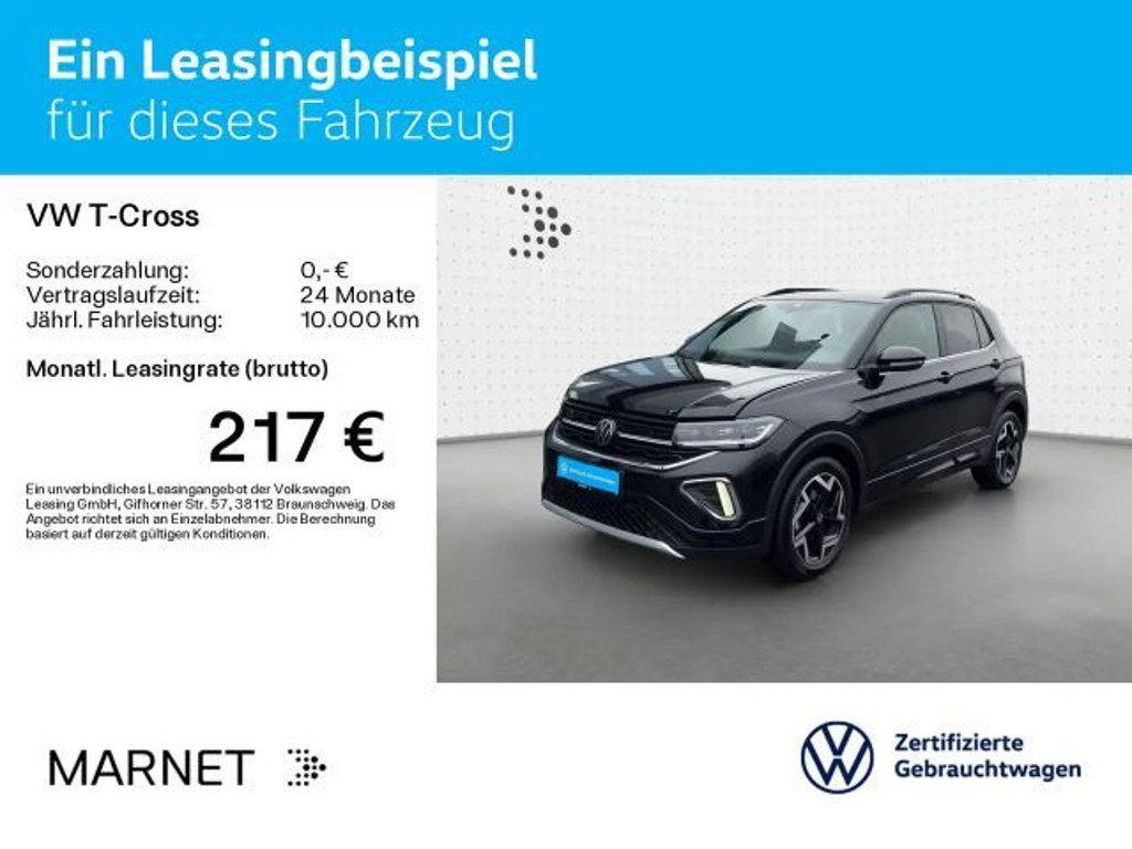 Volkswagen T-Cross R-Line 1.5 TSI IQ.Drive
