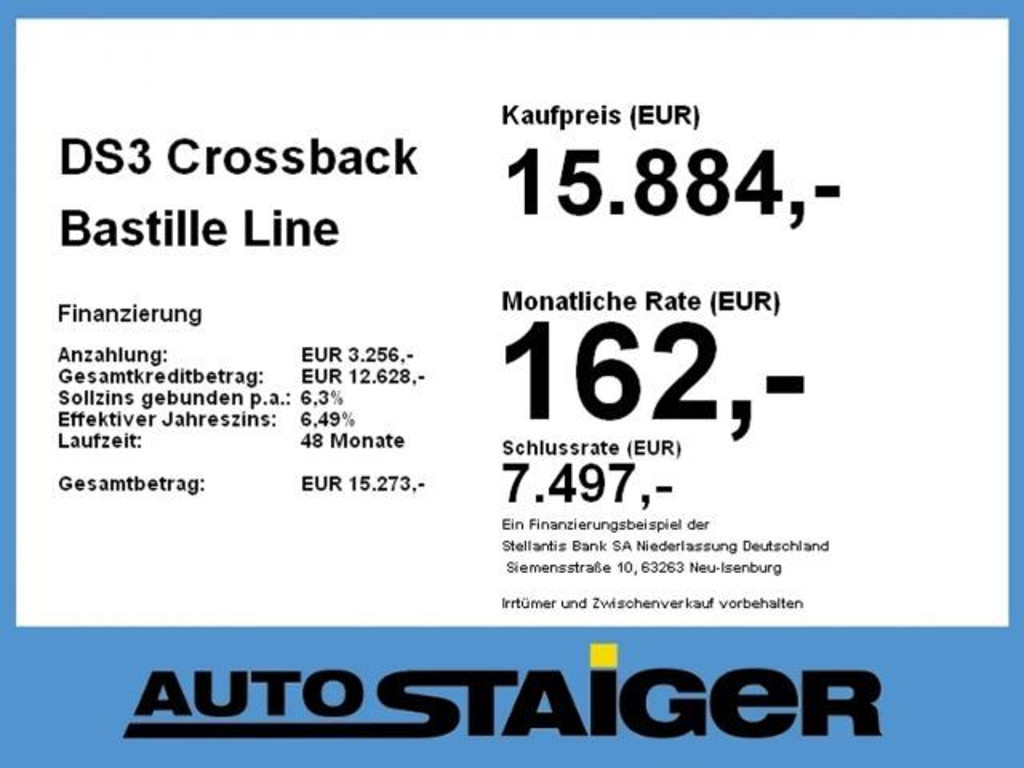 DS DS 3 Crossback