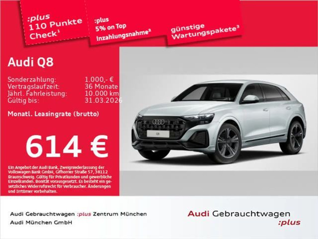 Audi Q8 Quattro 45 TDI