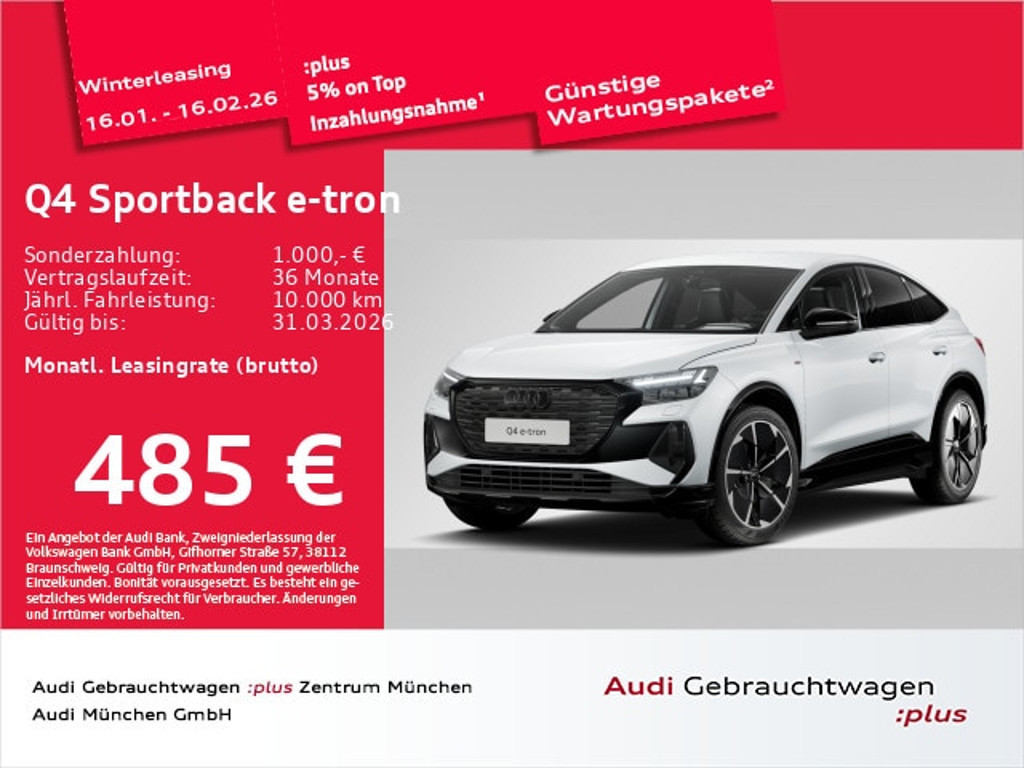 Audi Q4 e-tron Sportback