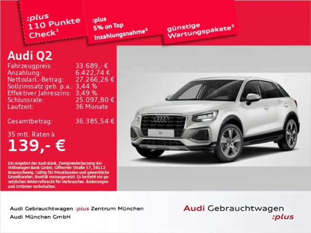 Audi Q2 S-Tronic 35 TDI