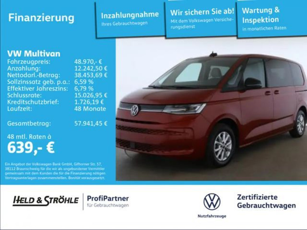 Volkswagen Multivan DSG Life IQ.Drive 2.0 TDI T7