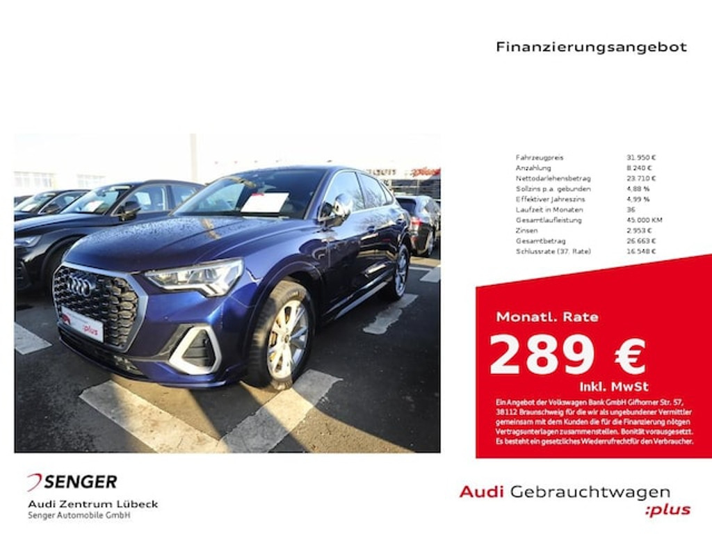 Audi Q3 Sportback S-Tronic 35 TFSI