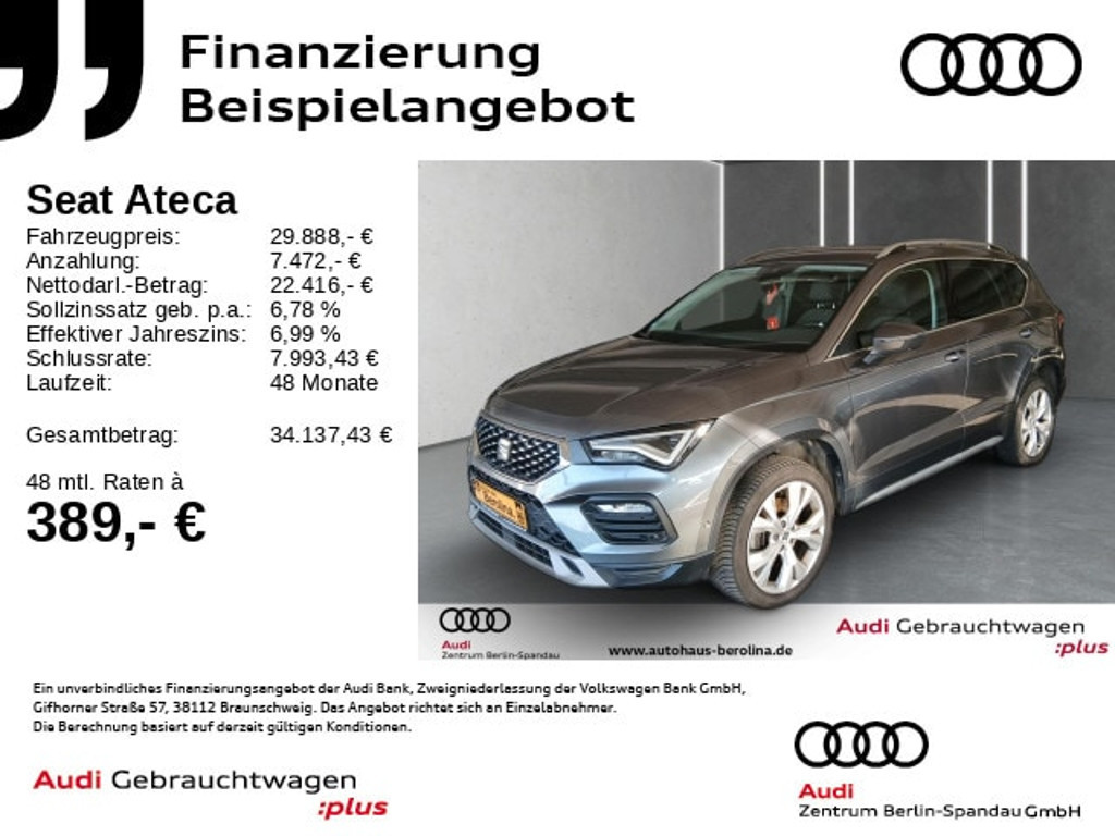 Seat Ateca 2.0 TDI DSG