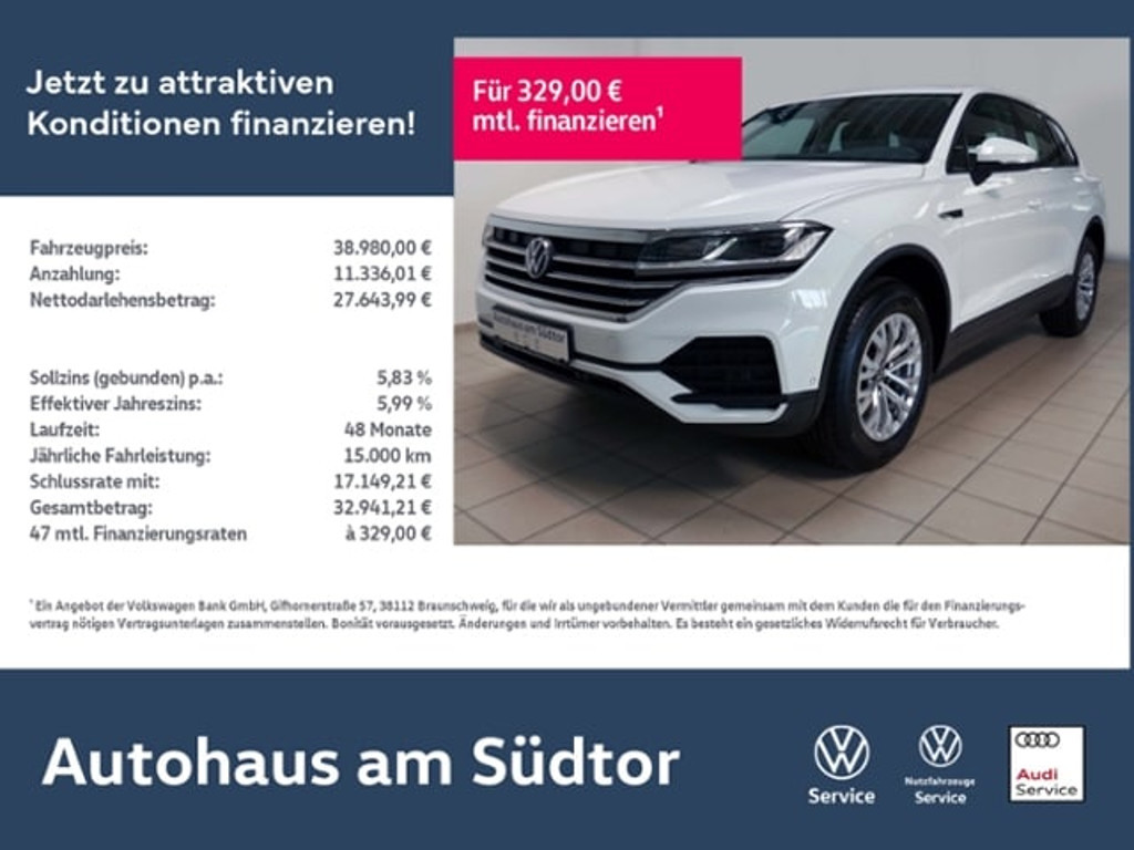 Volkswagen Touareg 4Motion 3.0 V6 TDI