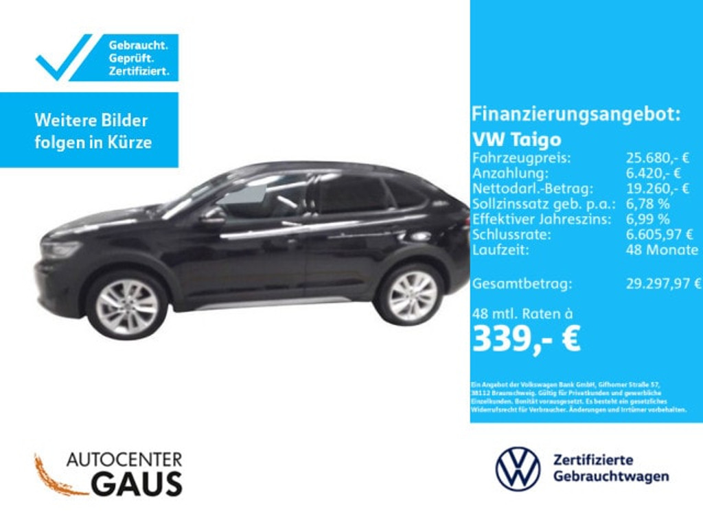 Volkswagen Taigo DSG 1.0 TSI