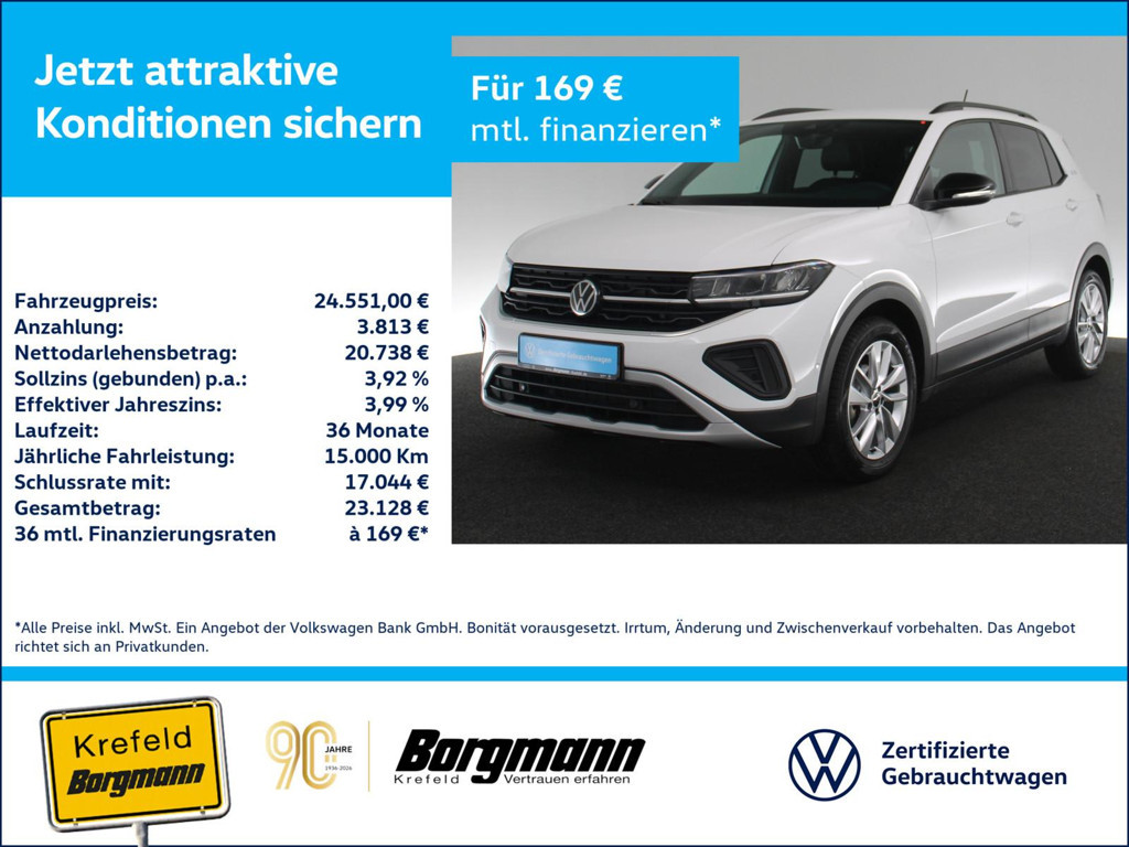 Volkswagen T-Cross 1.0 TSI