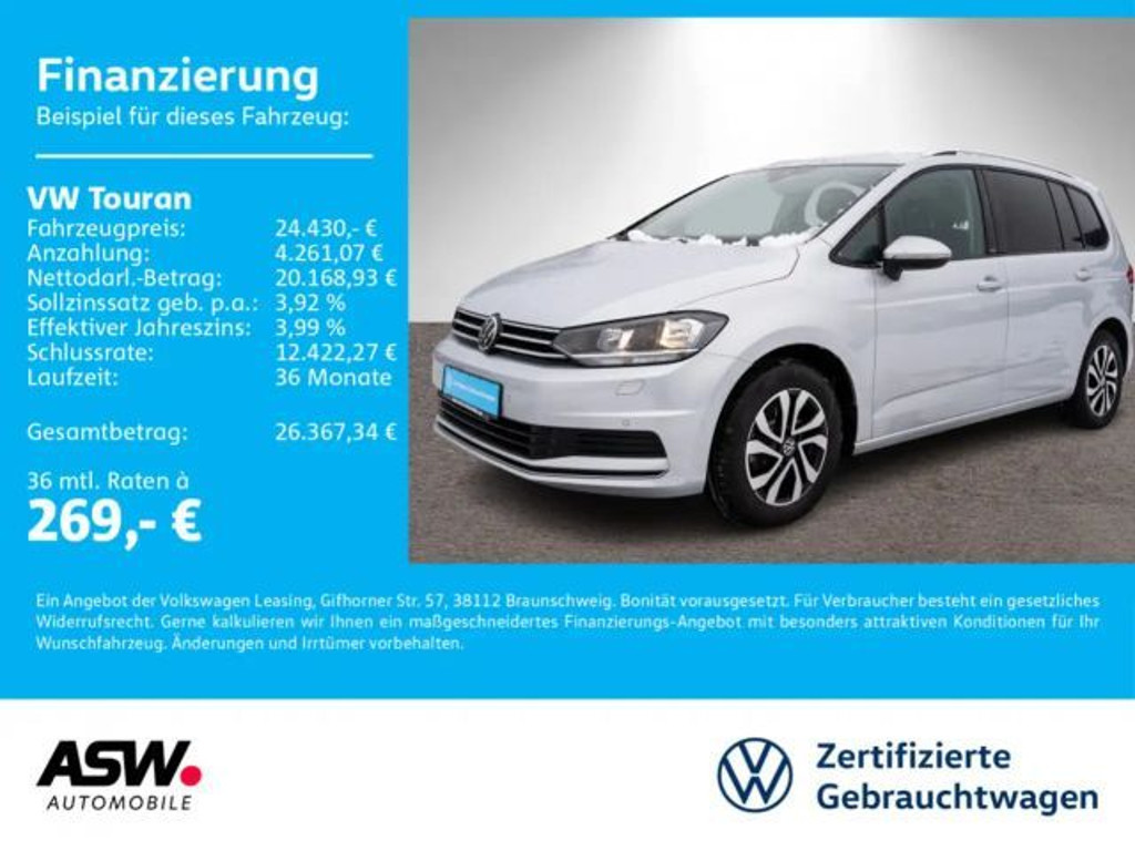 Volkswagen Touran DSG 2.0 TDI