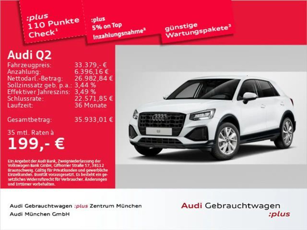 Audi Q2 S-Tronic 35 TFSI