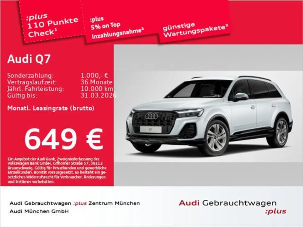 Audi Q7 Quattro 45 TDI