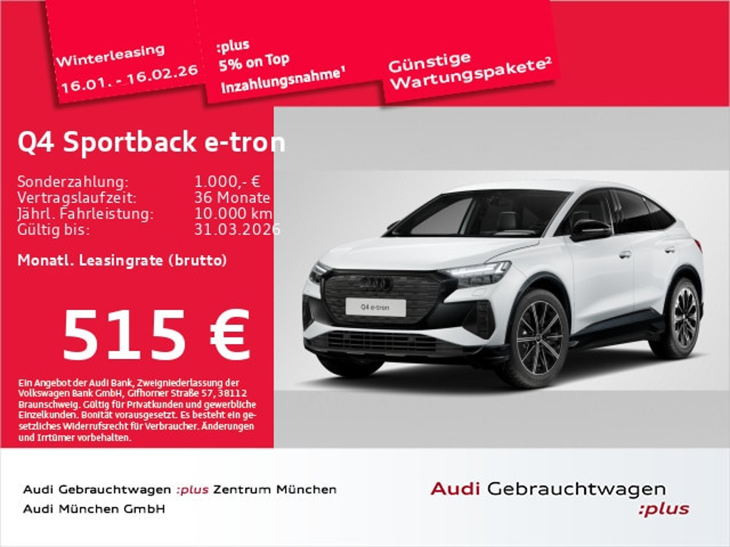 Audi Q4 e-tron Sportback