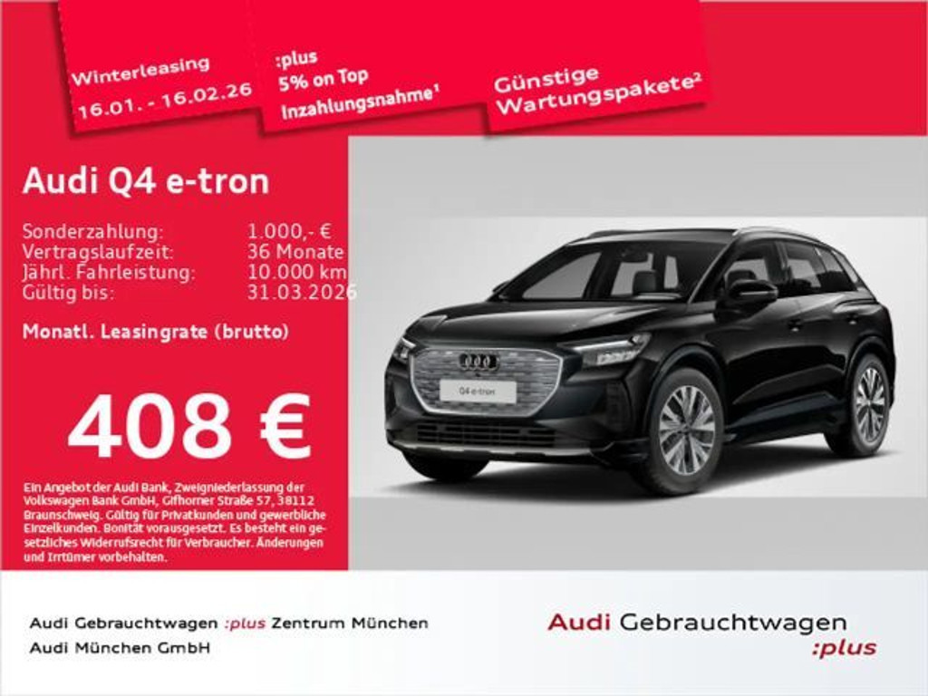 Audi Q4 e-tron Quattro