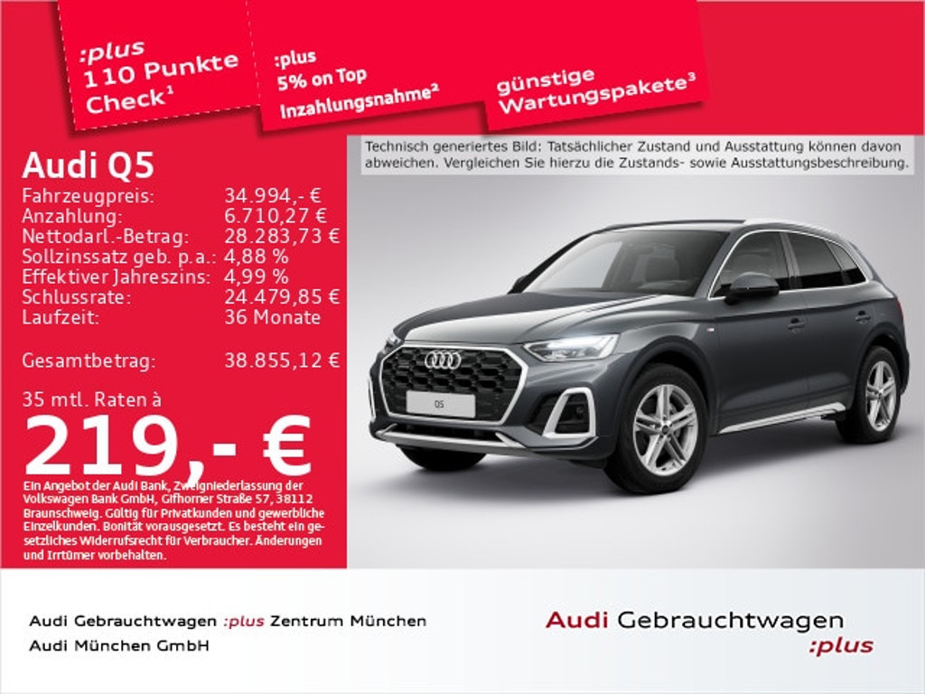 Audi Q5 Quattro S-Tronic 40 TDI