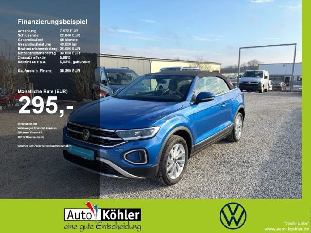 Volkswagen T-Roc DSG Style Cabriolet