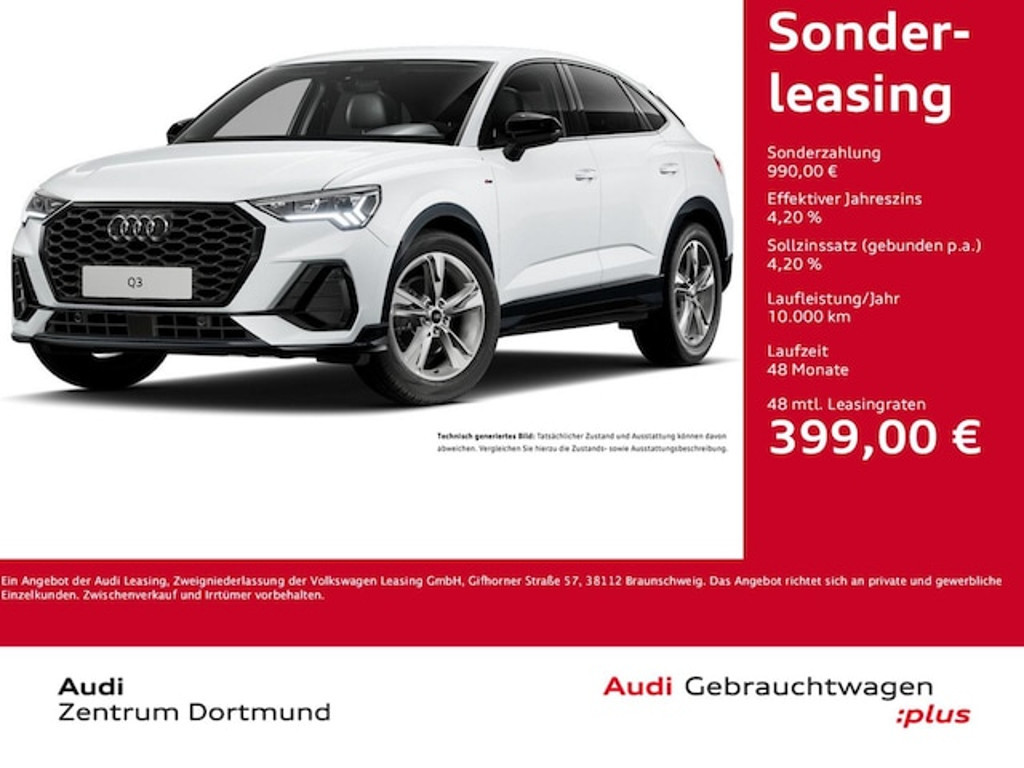 Audi Q3 Sportback S-Line S-Tronic 35 TFSI