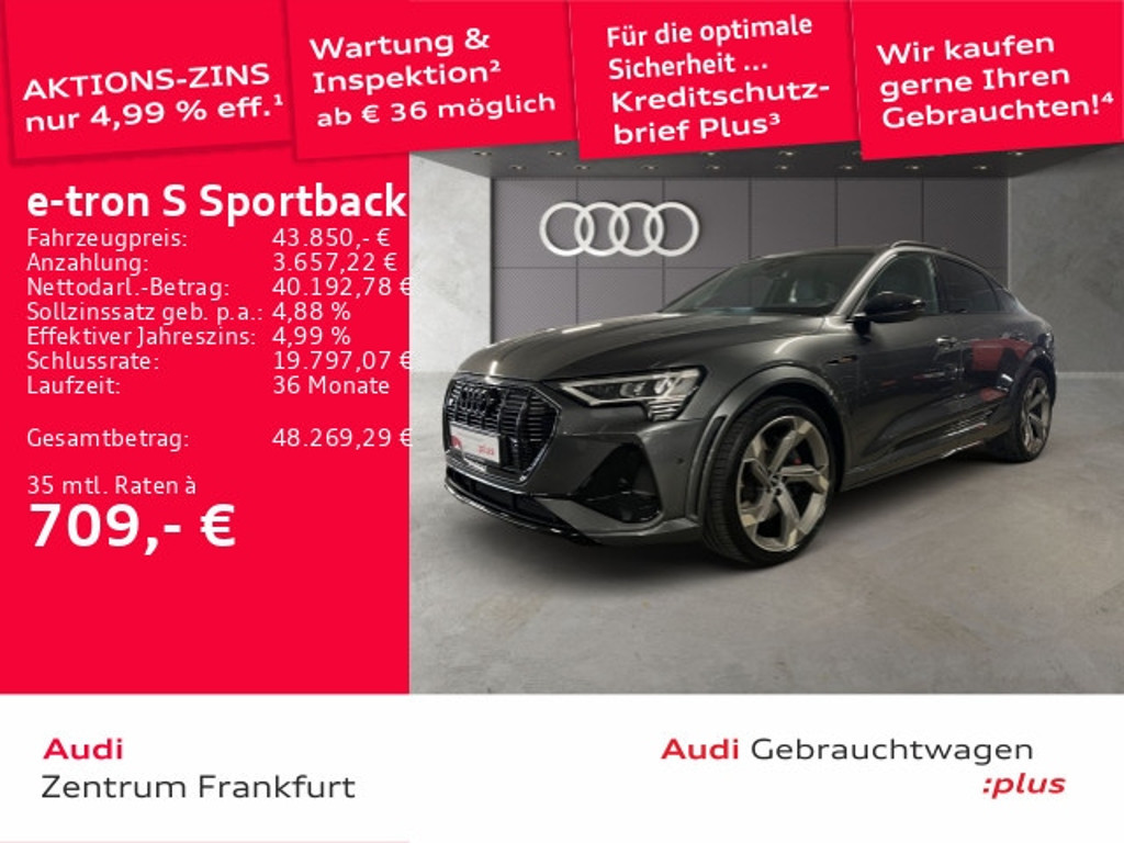 Audi e-tron Sportback Quattro
