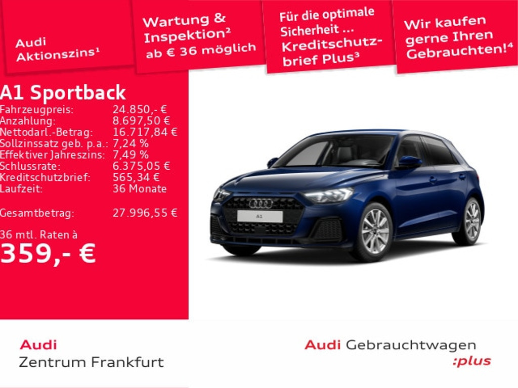 Audi A1 Sportback 30 TFSI