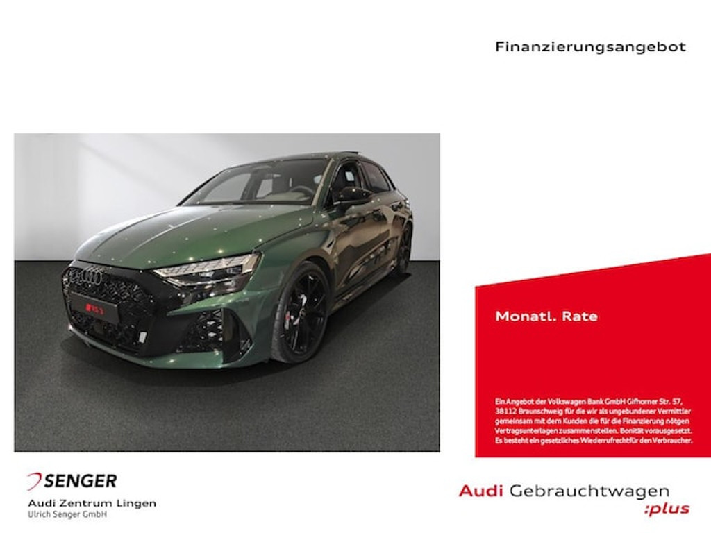 Audi RS3 Sportback Quattro S-Tronic