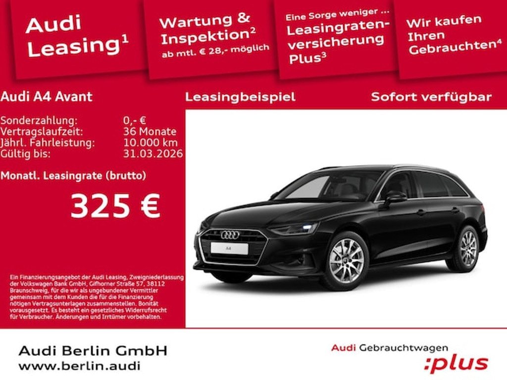 Audi A4 Avant S-Tronic 35 TFSI