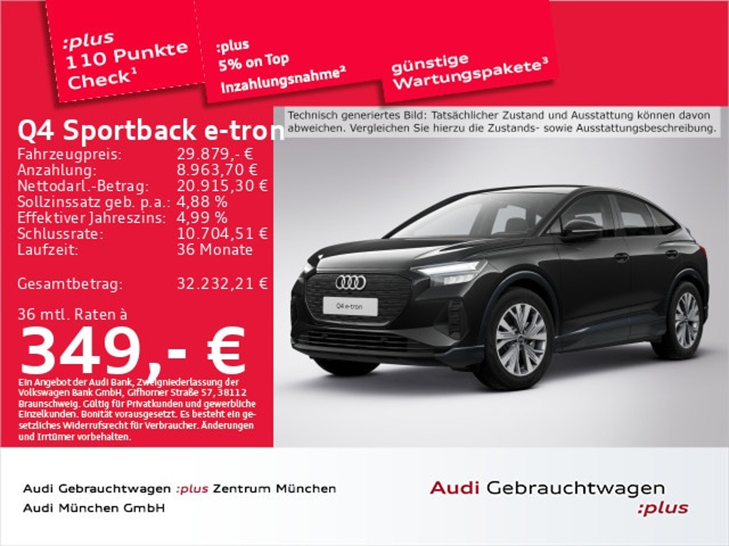 Audi Q4 e-tron Sportback 40