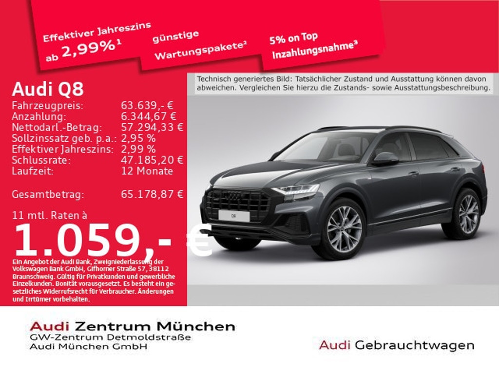 Audi Q8 Quattro 50 TDI