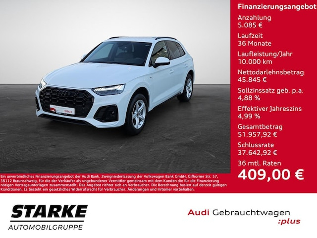 Audi Q5 Quattro S-Tronic 40 TDI