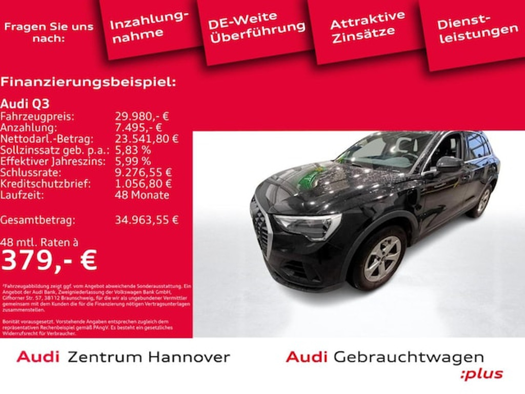 Audi Q3 S-Tronic Hybride 45 TFSI