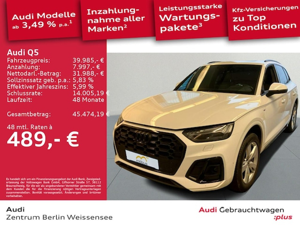 Audi Q5 Quattro S-Line S-Tronic Hybride 50 TFSI